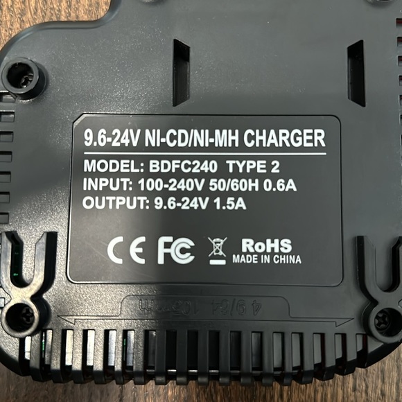 Quick Plug In Pack Charger NiCd/NiMH 9.6V-24V Charger - Picture 5 of 5